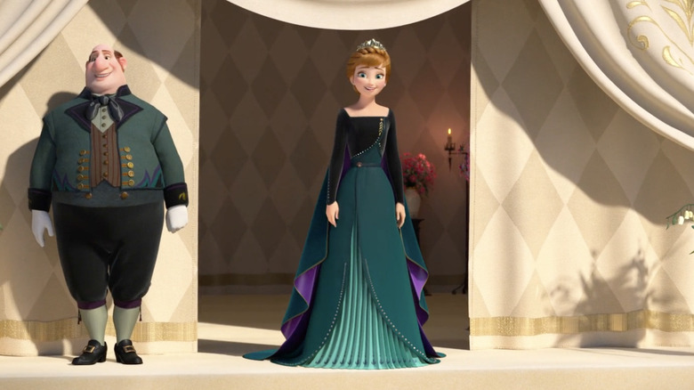 Anna as new queen of Arendelle