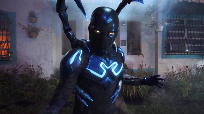 Blue Beetle ready to fight