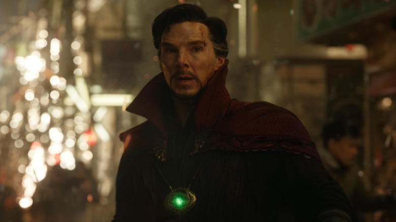 Doctor Strange looking on