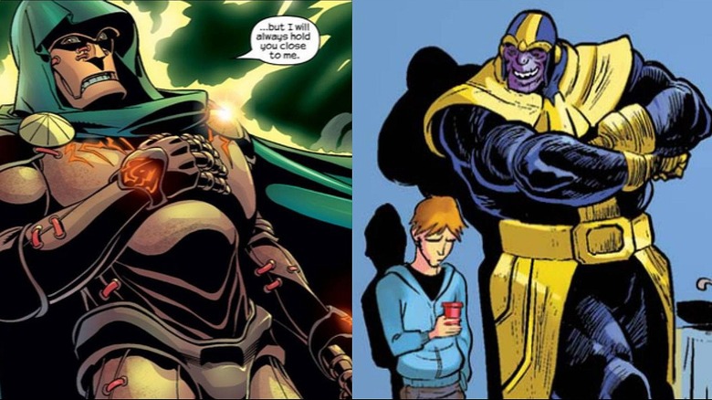 Doom, David and Thanos