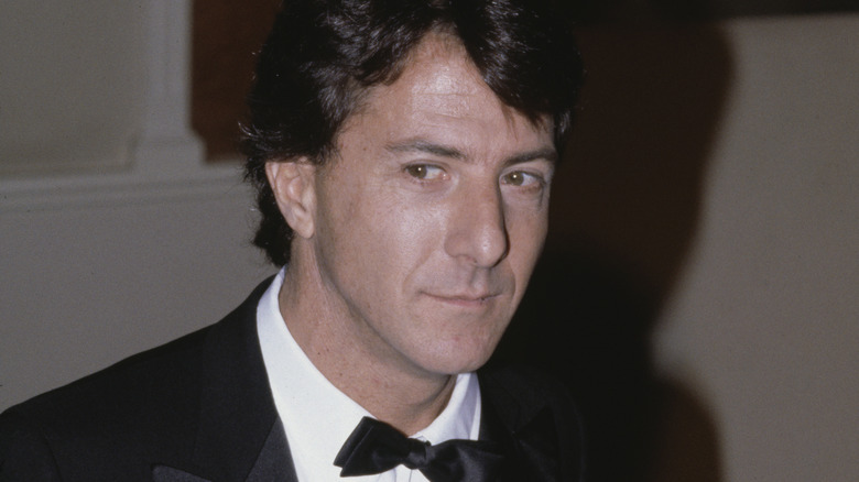 Dustin Hoffman wearing tux