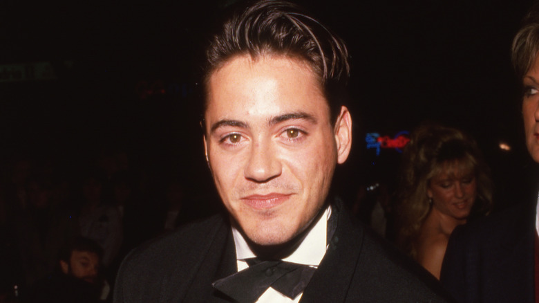 Robert Downey Jr. smiling in tux