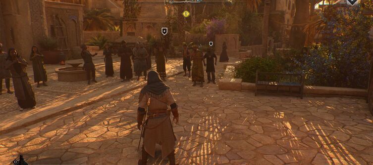 How does the notoriety system work in Assassin's Creed Mirage? 