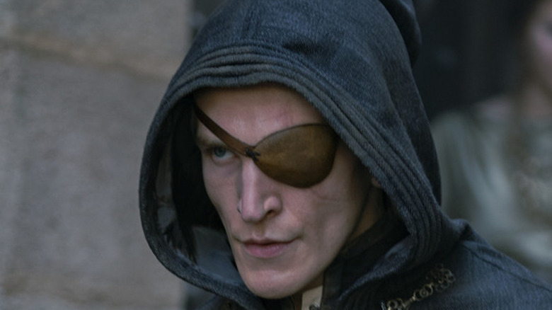 Aemond eye patch skulking