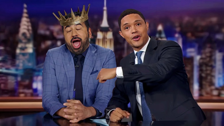 Kal Penn and Trevor Noah