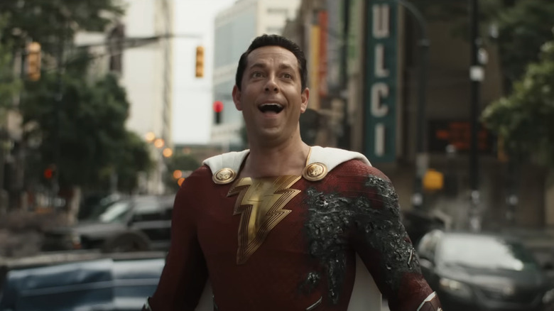 Shazam laughing