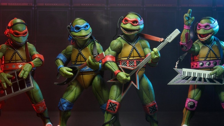 TMNT on their live concert tour