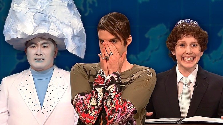 Titanic Iceberg, Stefon, and Jacob on Weekend Update