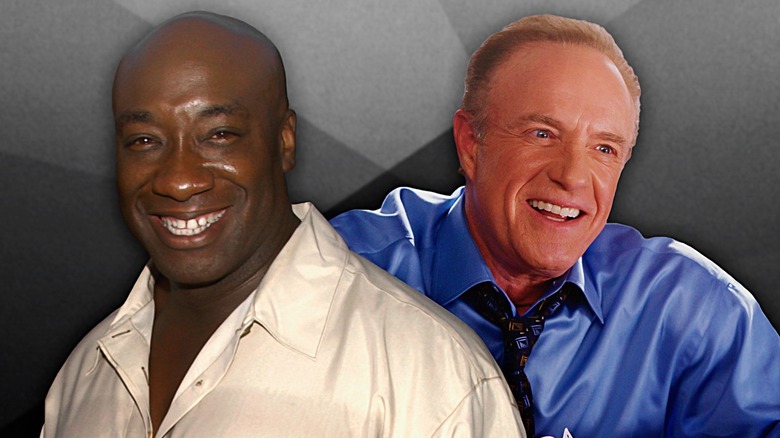 Michael Clarke Duncan and James Caan smiling