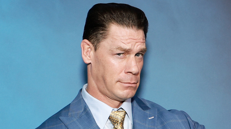 John Cena smirking