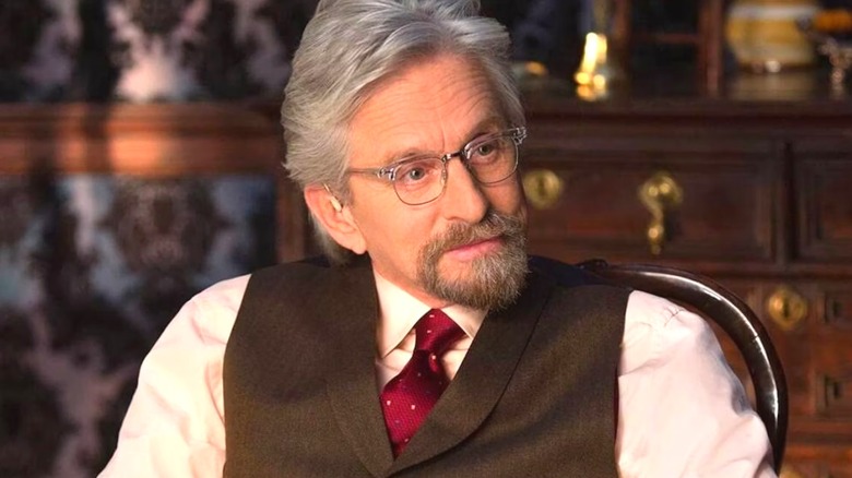 Hank Pym smirking