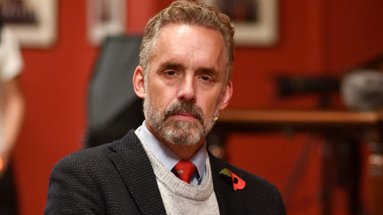 Jordan Peterson looking stern