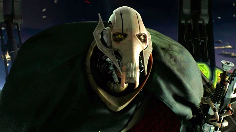 General Grievous holding lightsabers