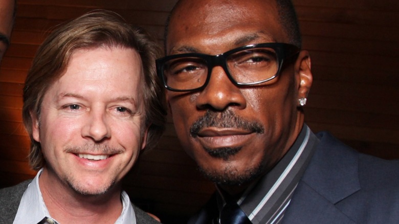 David Spade and Eddie Murphy 