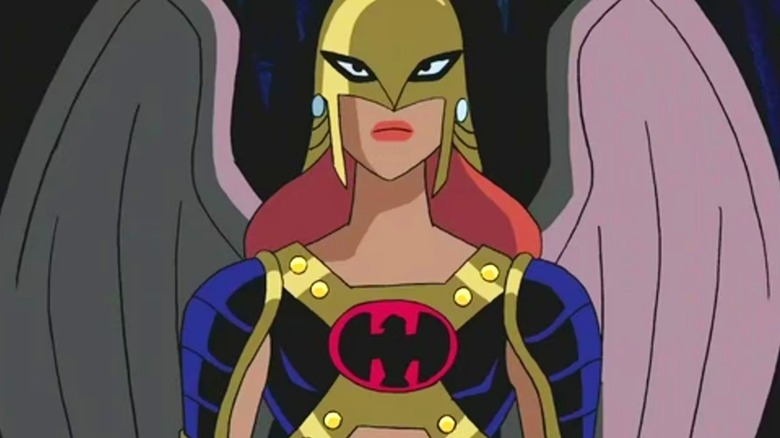 Hawkgirl stoic