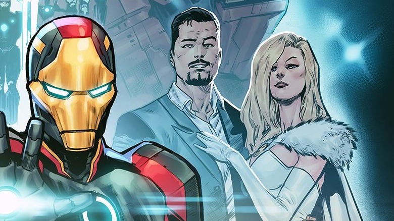 Iron Man marries Emma Frost