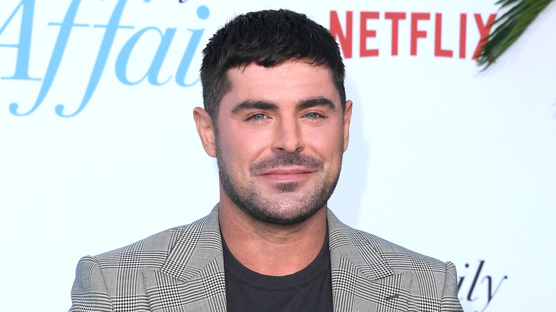 Zac Efron at Netflix premiere