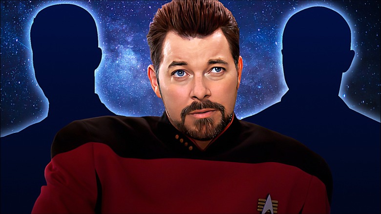 Riker and three shadows