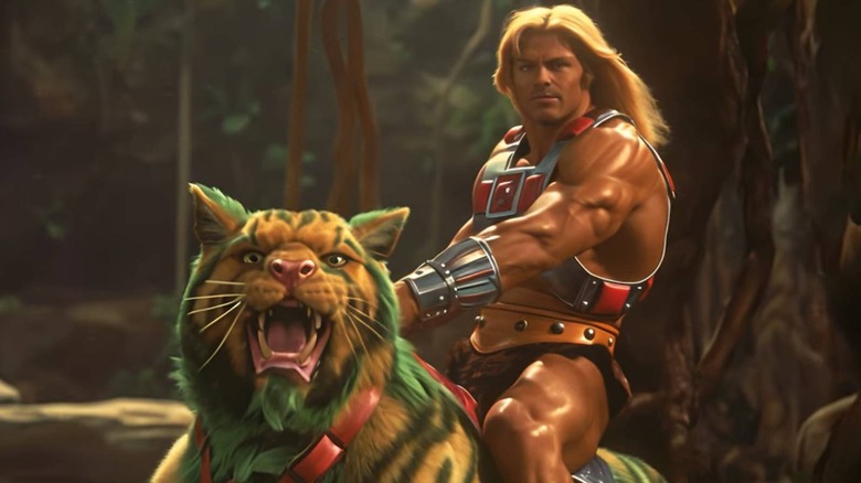 He-Man on Battle Cat