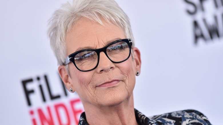 Jamie Lee Curtis smiling