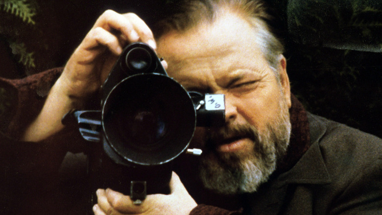 Orson Welles behind the camera