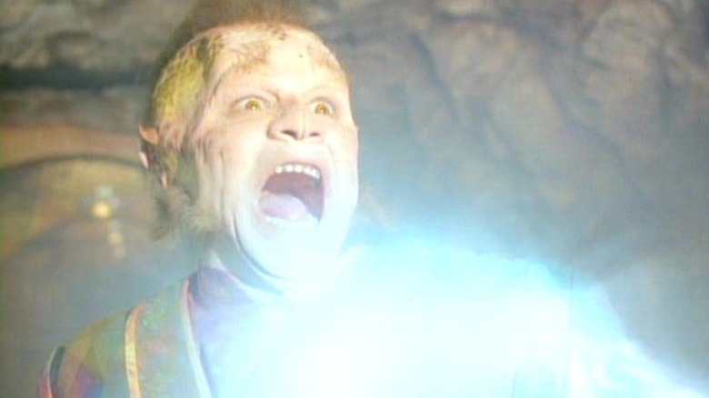 Neelix struck by transporter weapon