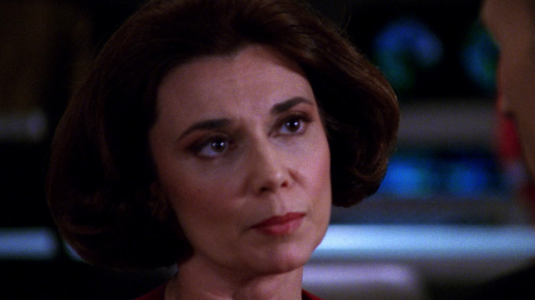 Captain Rachel Garrett on Star Trek: The Next Generation