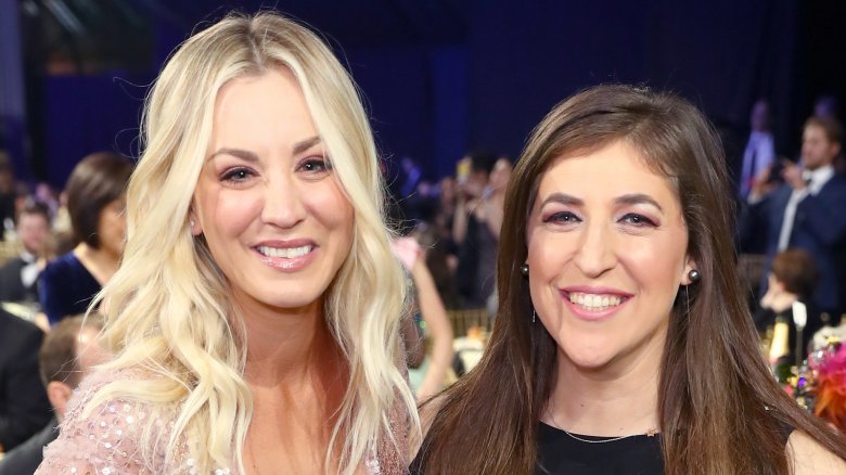 Kaley Cuoco and Mayim Bialik