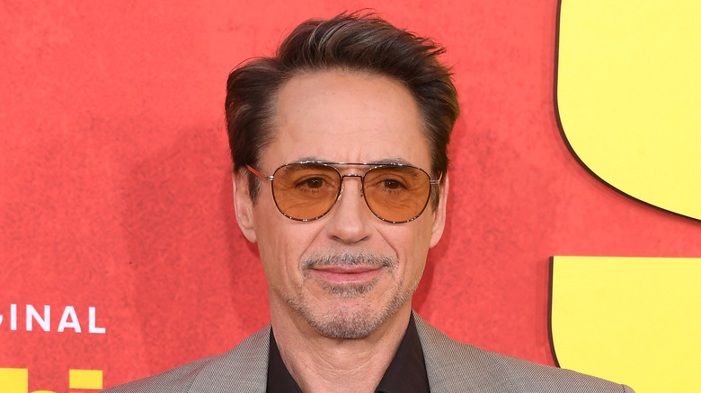 Robert Downey Jr at premiere