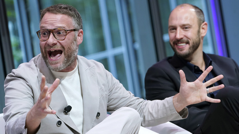 Seth Rogen and Evan Goldberg excited