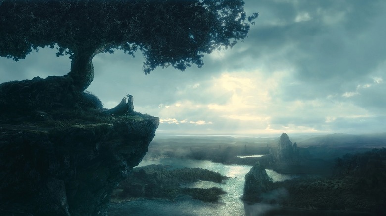 The landscape in Maleficent