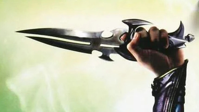 From the poster to Star Trek: Nemesis, highlighting Shinzon's Jackal dagger