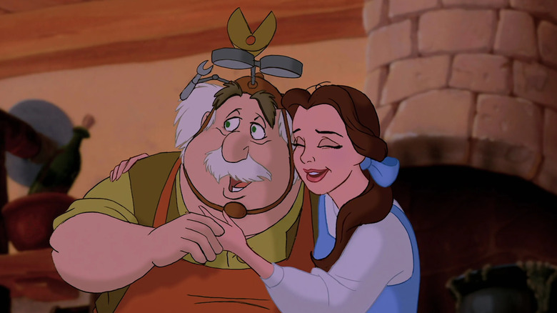 Belle hugging Maurice