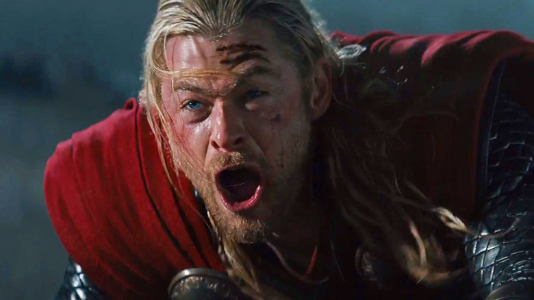 Thor yelling in agony